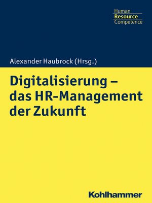 cover image of Digitalisierung--das HR Management der Zukunft